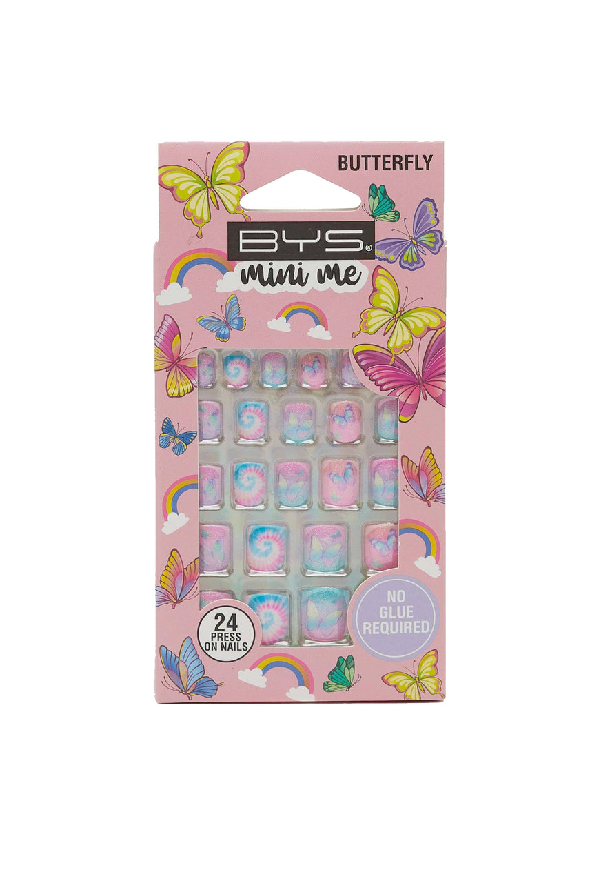BYS Mini Me Butterfly Press on Nail Pack - Life Pharmacy St Lukes