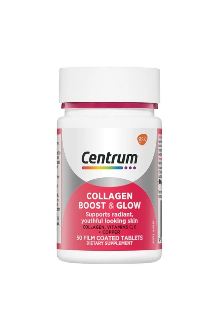 CENTRUM Collagen Boost & Glow 50s - Life Pharmacy St Lukes