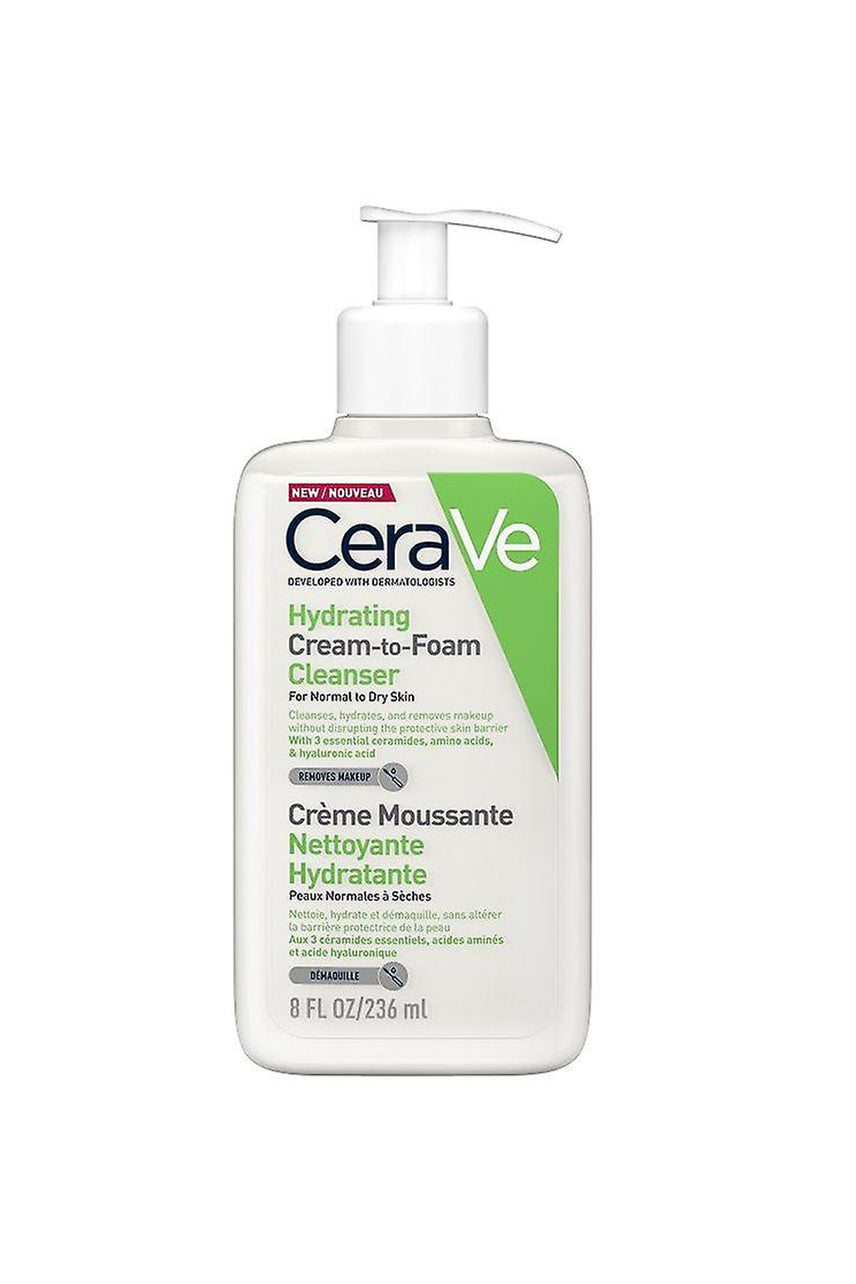 CeraVe Hydrating Cream-to-Foam Cleanser 236ml - Life Pharmacy St Lukes