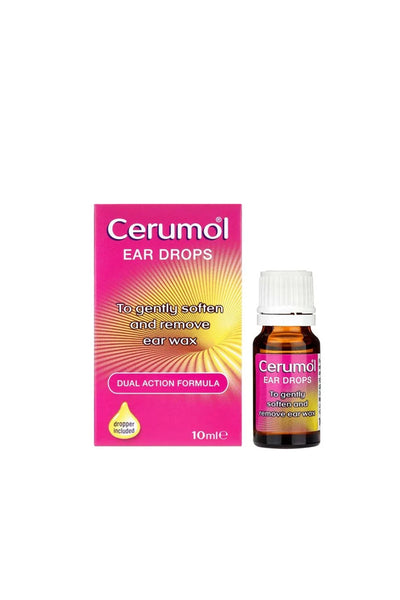 CERUMOL Ear Drops Glass Dropper 10ml - Life Pharmacy St Lukes