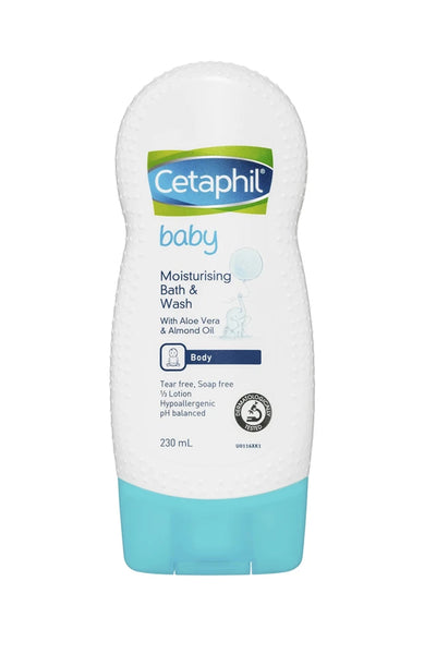 CETAPHIL Baby Moisturising Bath & Wash 230ml - Life Pharmacy St Lukes