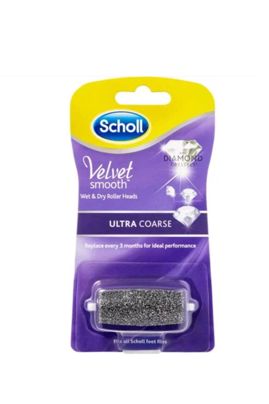 SCHOLL Velvet Smooth Ultra Coarse Roller Head Refill - Life Pharmacy St Lukes
