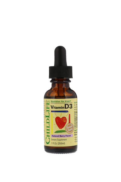 CHILDLIFE Vitamin D3  Natural Berry Flavor 29.6ml - Life Pharmacy St Lukes