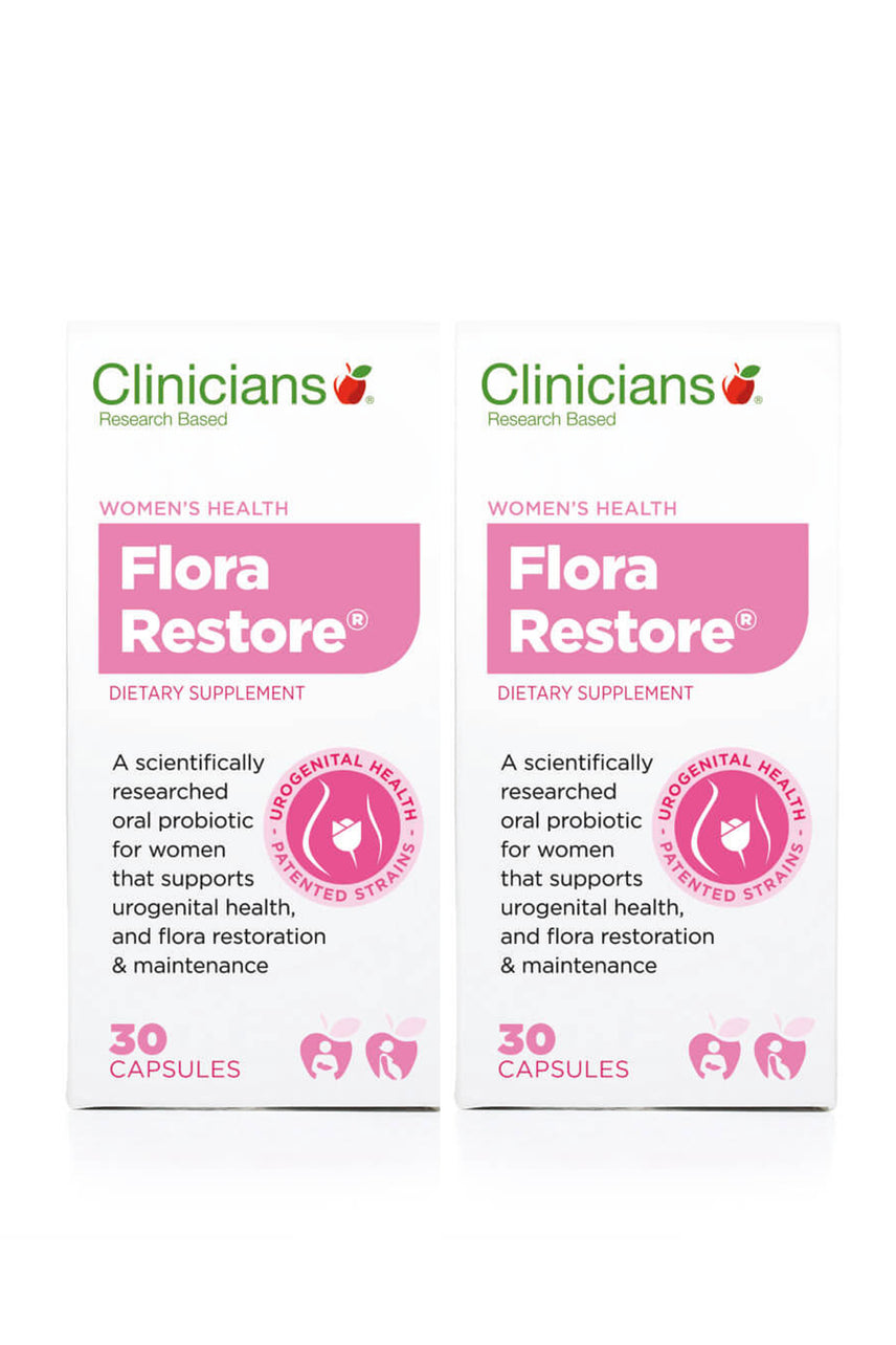 CLINICIANS Flora Restore 30caps Twin pack - Life Pharmacy St Lukes