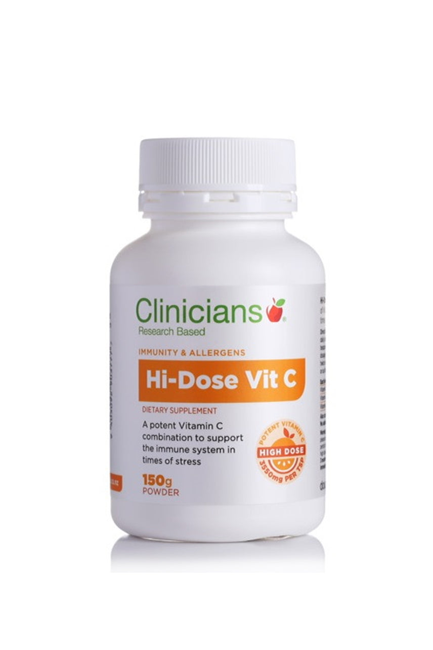CLINICIANS Hi-Dose Vit C Powder 150g - Life Pharmacy St Lukes