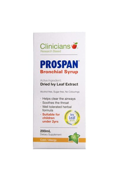 CLINICIANS Prospan Bronchial Syrup 100ml - Life Pharmacy St Lukes