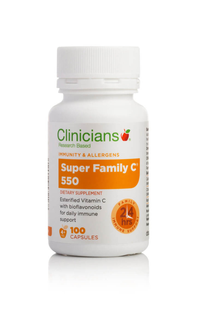 CLINICIANS Super Family C 550 100caps - Life Pharmacy St Lukes