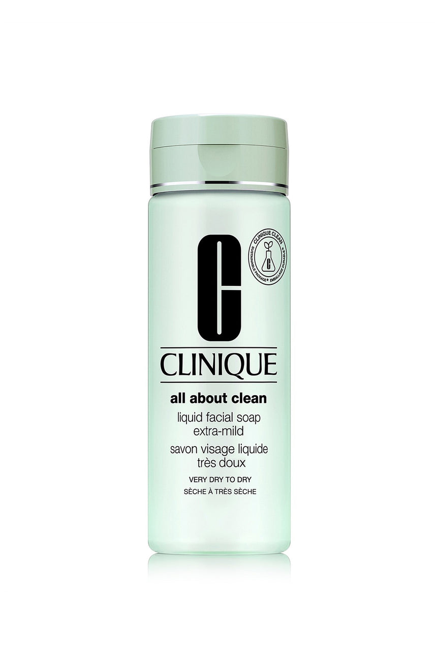 CLINIQUE Liquid Facial Soap Extra Mild 200ml - Life Pharmacy St Lukes