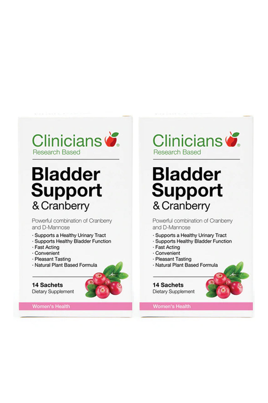 CLINICIANS Bladder Support + Cranberry  14 Sachet -  Twin Pack - Life Pharmacy St Lukes