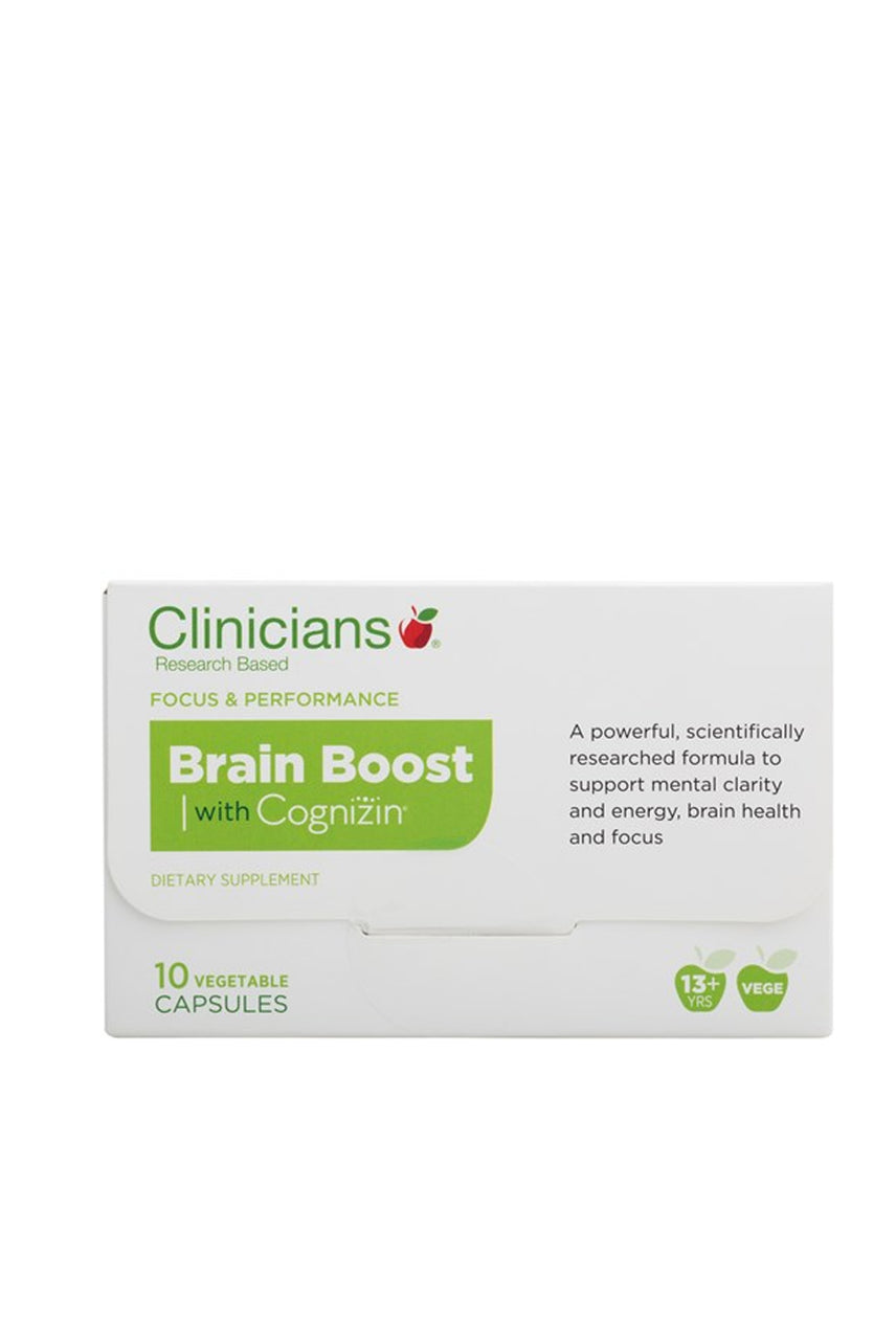 CLINICIANS Brain Boost + Cognizin 10 Capsules - Life Pharmacy St Lukes