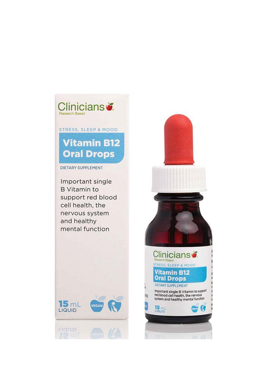 CLINICIANS Vitamin B12 Oral drops 12ml - Life Pharmacy St Lukes