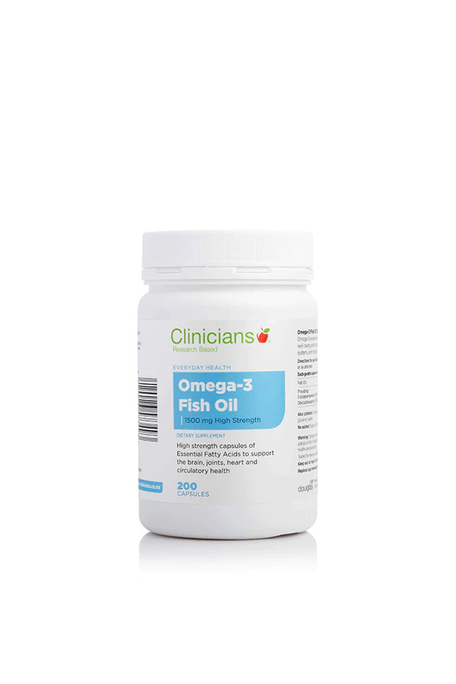 CLINICIANS Omega 3 1500mg 200 Softgel Capsules - Life Pharmacy St Lukes