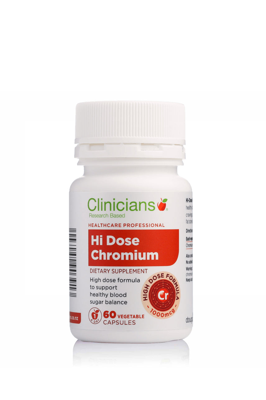 CLINICIANS Hi-Dose Chromium  60 Capsules - Life Pharmacy St Lukes