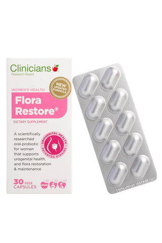 CLINICIANS Flora Restore 30 Vege Capsules - Life Pharmacy St Lukes