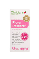 CLINICIANS Flora Restore 30 Vege Capsules - Life Pharmacy St Lukes