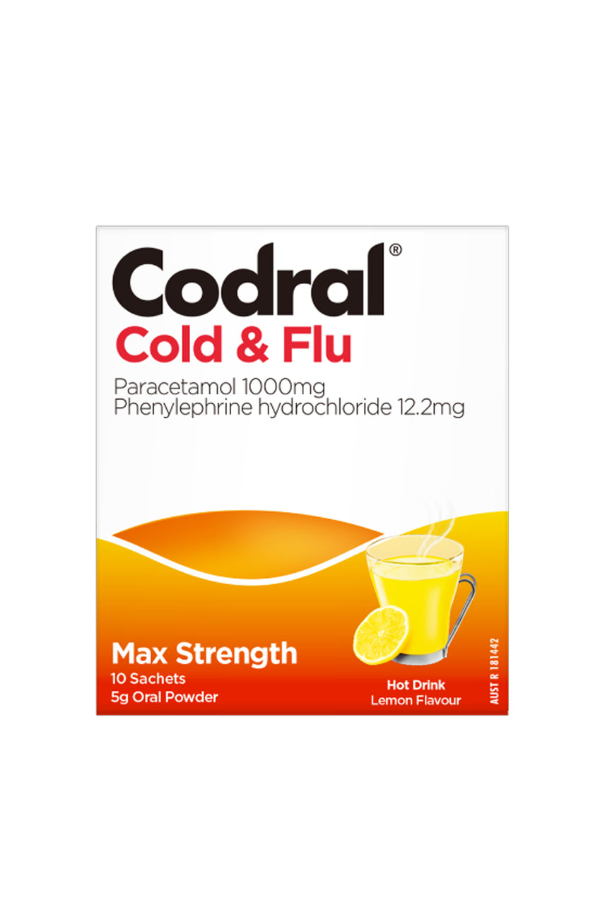 CODRAL Relief 6 Signs Hot Drink 10 - Life Pharmacy St Lukes