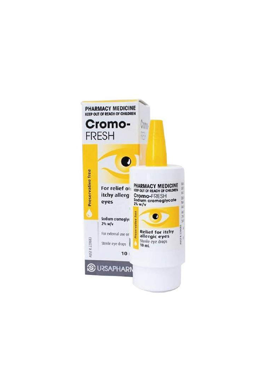 Cromo-Fresh 20mg/mL Eye Drops 10ml - Life Pharmacy St Lukes