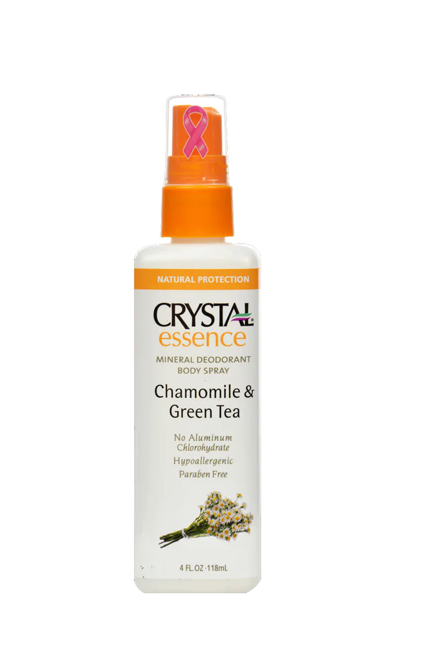Crystal Essence Deodorant Chamomile and Green Tea Spray 118ml - Life Pharmacy St Lukes