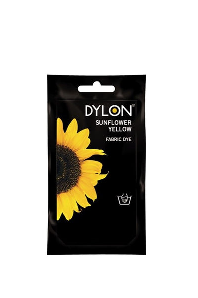 Sunflower Yellow DYLON PERMANENT FABRIC DYE 1.75 oz / 50g