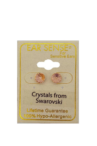 EarSense ES-C23 Light Peach Rivoli Studs - Life Pharmacy St Lukes