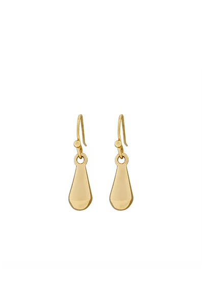 EarSense F3-309 Gold Teardrop on French Hook Earrings - Life Pharmacy St Lukes