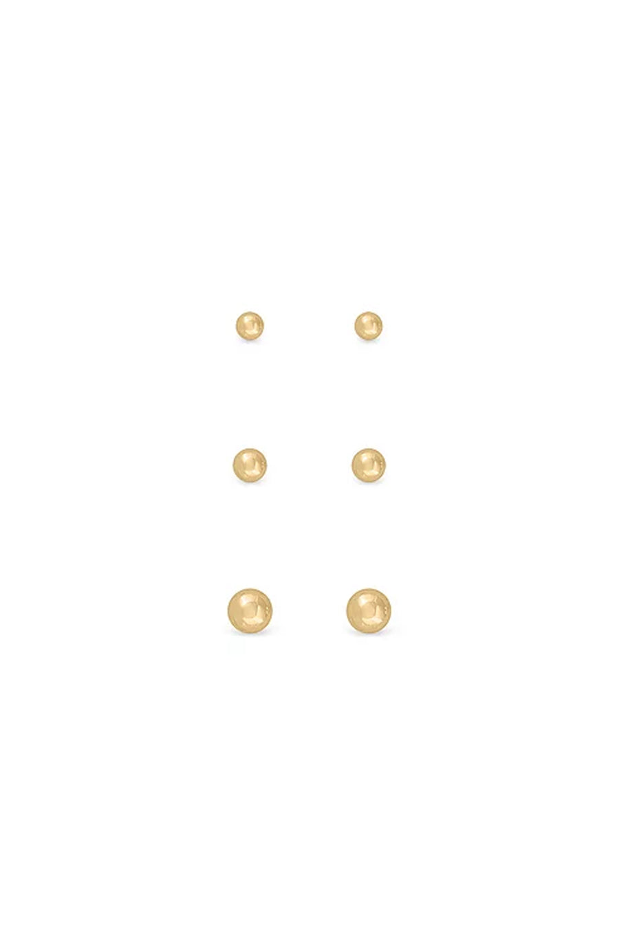 EarSense FC291 Gold Ball Stud Trio - Life Pharmacy St Lukes