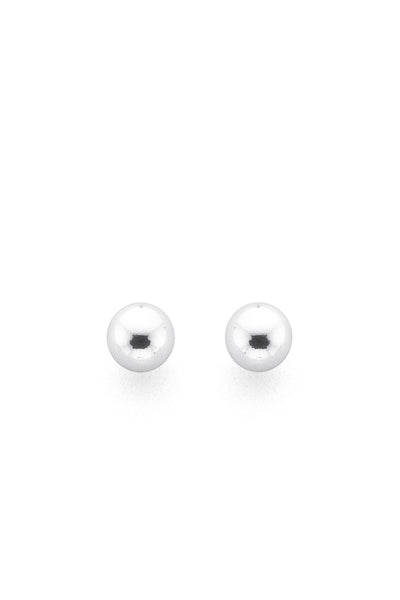 EarSense WBA-28 8mm Silver Ball Studs - Life Pharmacy St Lukes