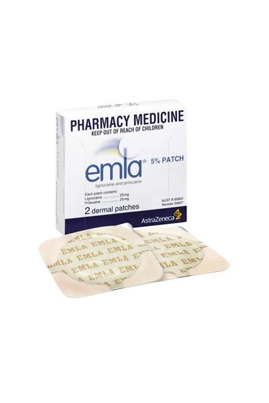 EMLA Patches 5% 2 Dermal Patches - Life Pharmacy St Lukes
