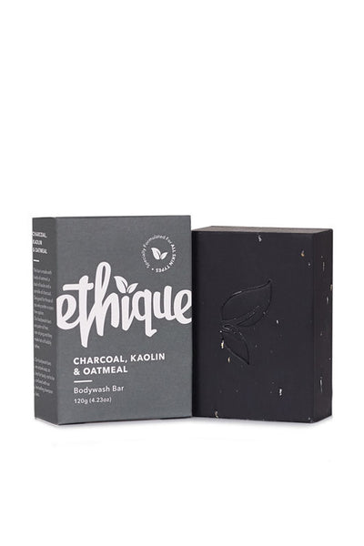 ETHIQUE Body Wash Bar Charcoal, Kaolin & Oatmeal 120g - Life Pharmacy St Lukes