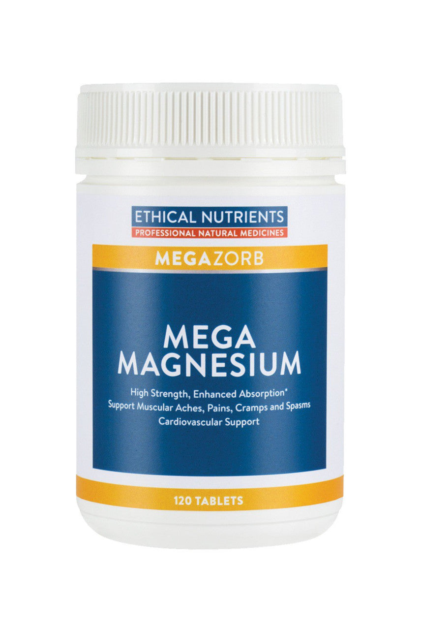 ETHICAL NUTRIENTS MEGAZORB Mega Magnesium 120tabs - Life Pharmacy St Lukes