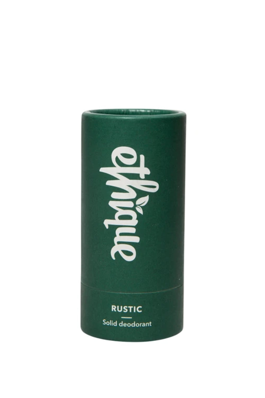 ETHIQUE Solid Deodorant Rustic Green 70g - Life Pharmacy St Lukes