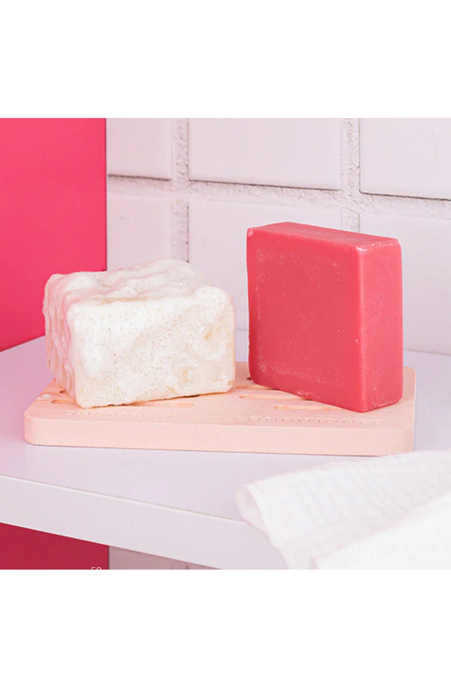 ETHIQUE Storage Tray Shampoo & Conditioner Pink - Life Pharmacy St Lukes