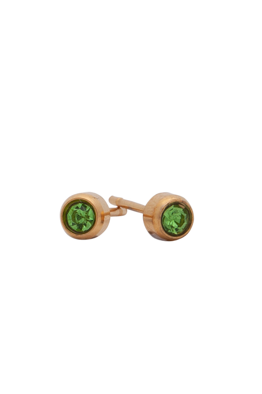 EURO 51280 Light Green August Birthstone 4mm Gold - Life Pharmacy St Lukes