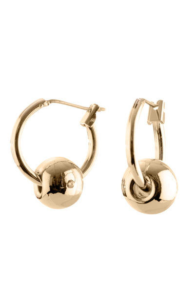 EURO 58070 Click Hoop with Gold Ball - Life Pharmacy St Lukes