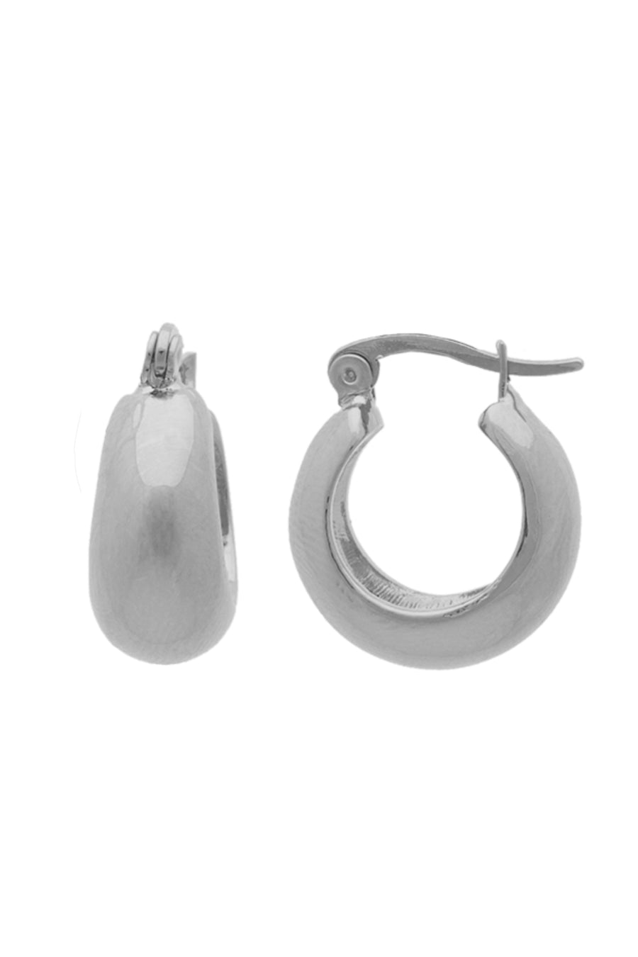 EURO 58471 Thick Silver Click Hoop - Life Pharmacy St Lukes