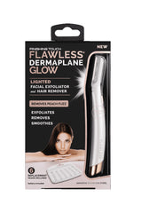 Finishing Touch Flawless Dermaplane Glow Lighted Facial Exfoliator & Hair Remover - Life Pharmacy St Lukes
