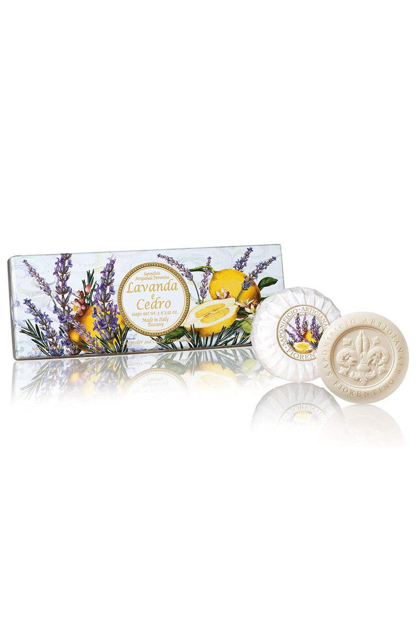 FIORENTINO Soap Lavender Lemon 100g 3 Pack - Life Pharmacy St Lukes