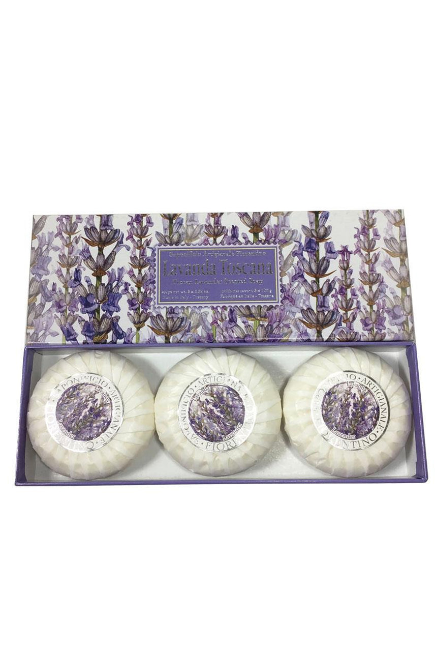 FIORENTINO Soap Tuscan Lavender 100g 3pk - Life Pharmacy St Lukes
