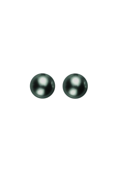 GLAM 9mm Black Pearl Studs - Life Pharmacy St Lukes