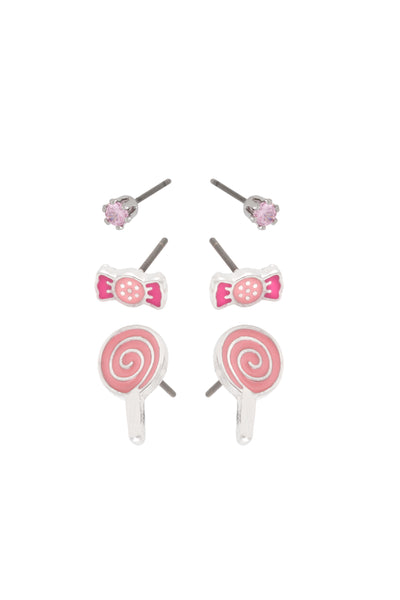 GLAM Rhodium Lolly Stud Set - Life Pharmacy St Lukes
