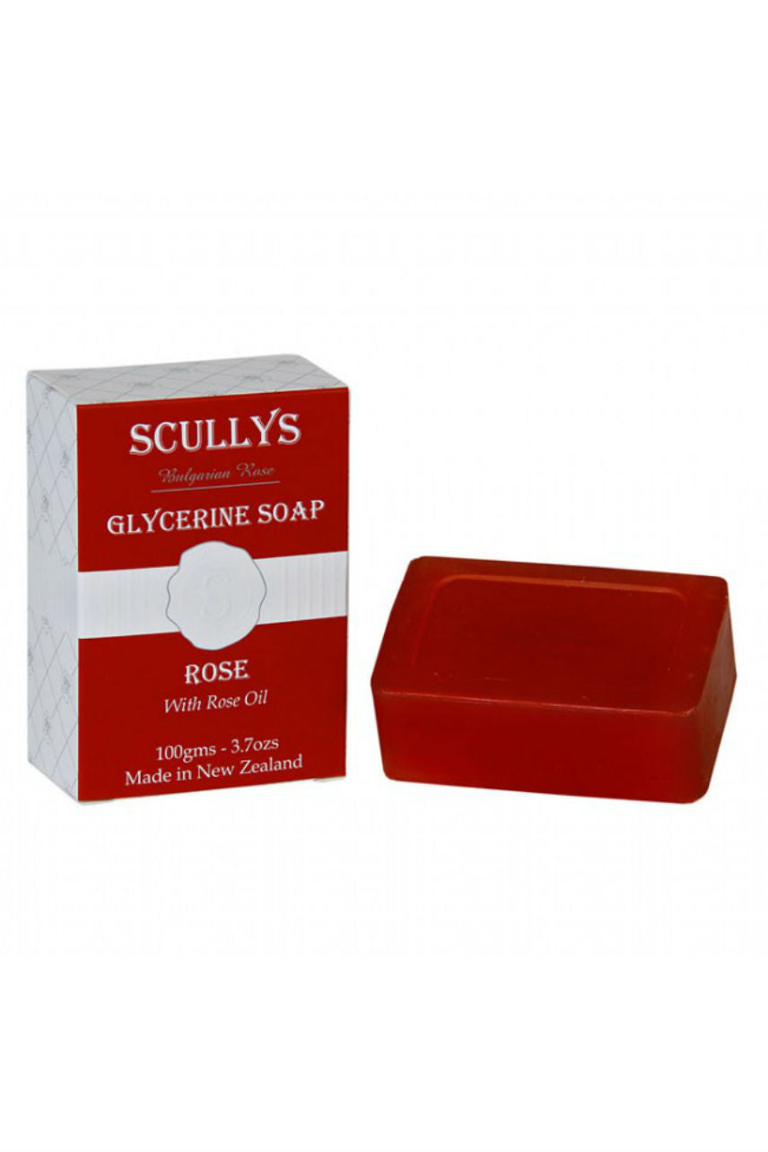 SCULLYS Rose Glycerine Soap - Life Pharmacy St Lukes