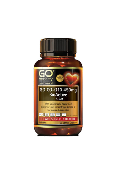 GO HEALTHY CoQ10 450mg BioActive 1ADay 30s - Life Pharmacy St Lukes