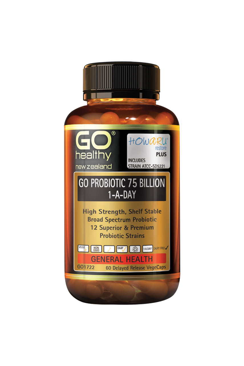 GO HEALTHY Probiotic 75 Billion 60vcaps - Life Pharmacy St Lukes
