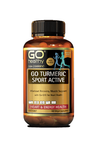 GO HEALTHY Turmeric Sport Active 1-A-Day 60Vcap - Life Pharmacy St Lukes
