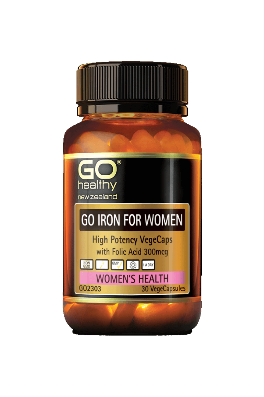 GO Healthy Iron for Women 30 Vege Capsules - Life Pharmacy St Lukes