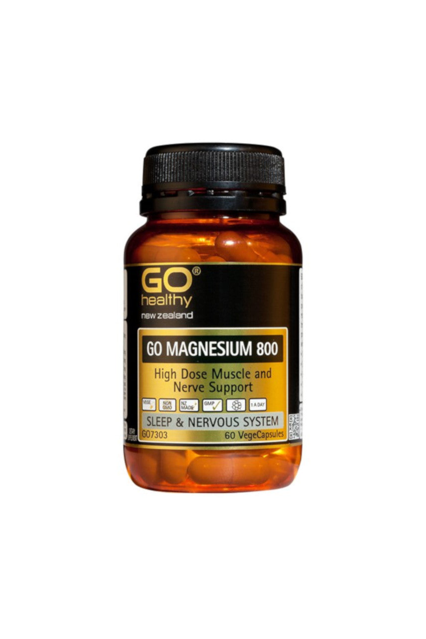 GO Healthy Magnesium 800 60vcaps - Life Pharmacy St Lukes