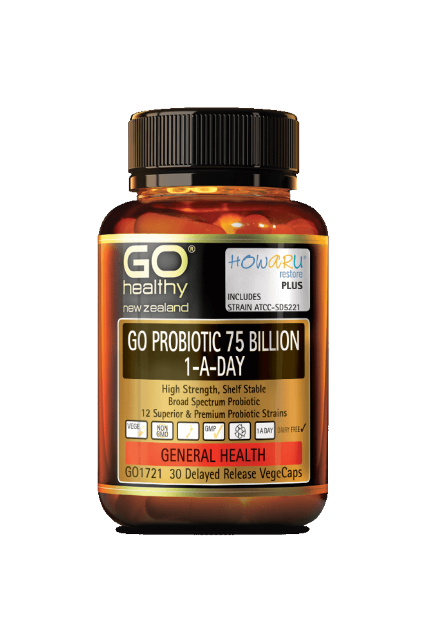 GO Healthy Probiotic 75 Billion 30 Vege Capsules - Life Pharmacy St Lukes