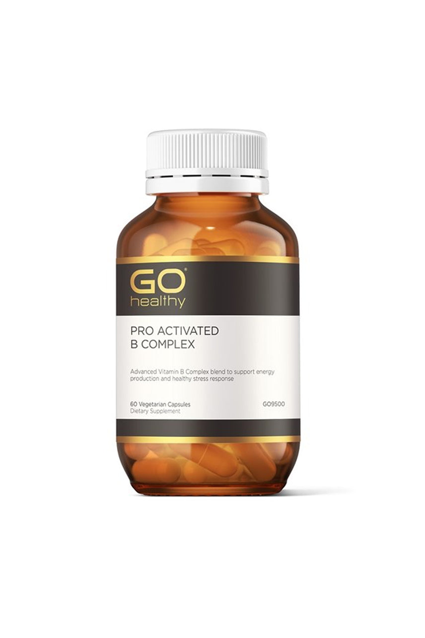GO PRO Activated B Complex 60 Capsules - Life Pharmacy St Lukes