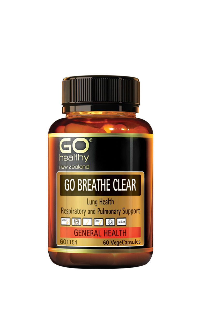 GO HEALTHY Breathe Clear 60 Capsules - Life Pharmacy St Lukes
