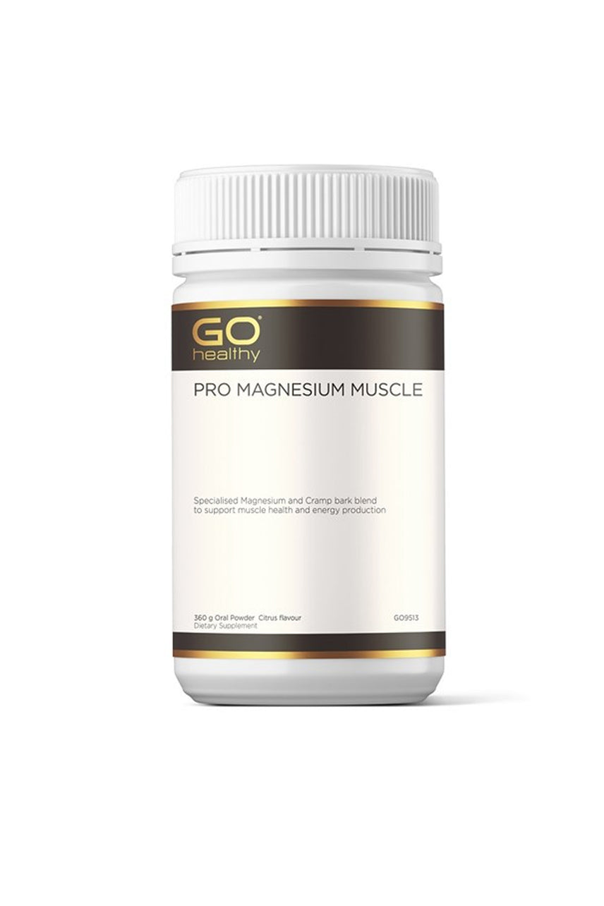 GO HEALTHY PRO Magnesium Muscle Powder 360g - Life Pharmacy St Lukes